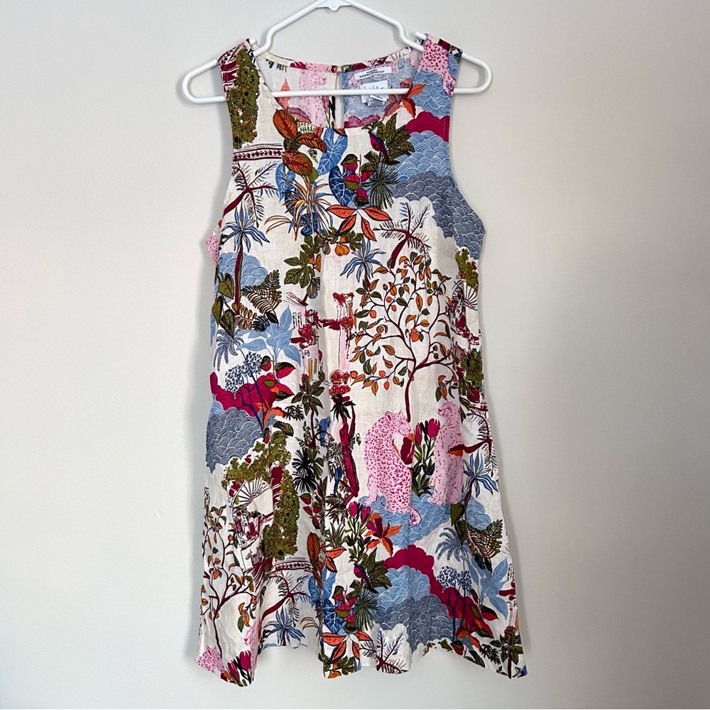 Nicole Miller Sleeveless A-Line Dress